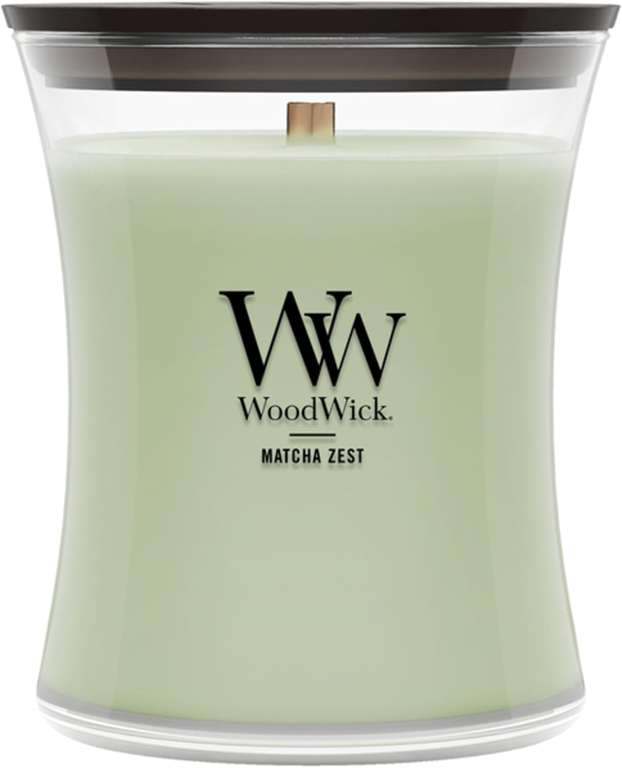 Woodwick Matcha Zest Medium Hourglass Candle