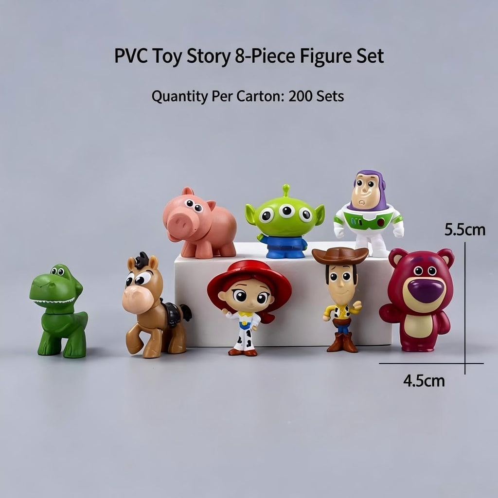 Toy Story cake topper Set 8Pcs Toys cake decorations for party supplier birthday