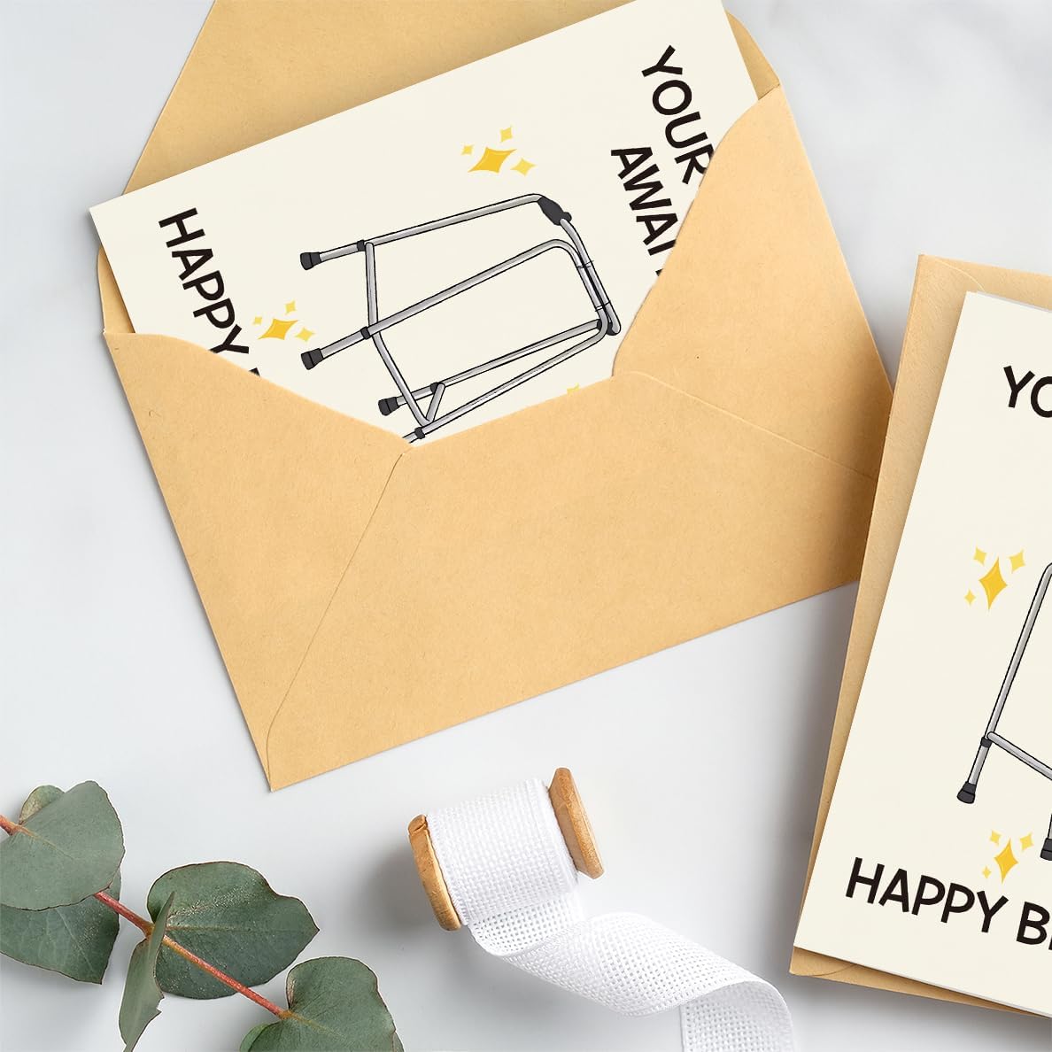 WowBefun Funny Birthday Card | Funny Birthday Cards for Men, Women, Dad, Mom, Brother, Sister, Friends, Family, and Anyone | Unique Birthday Decorations & Gifts | Happy Birthday Card