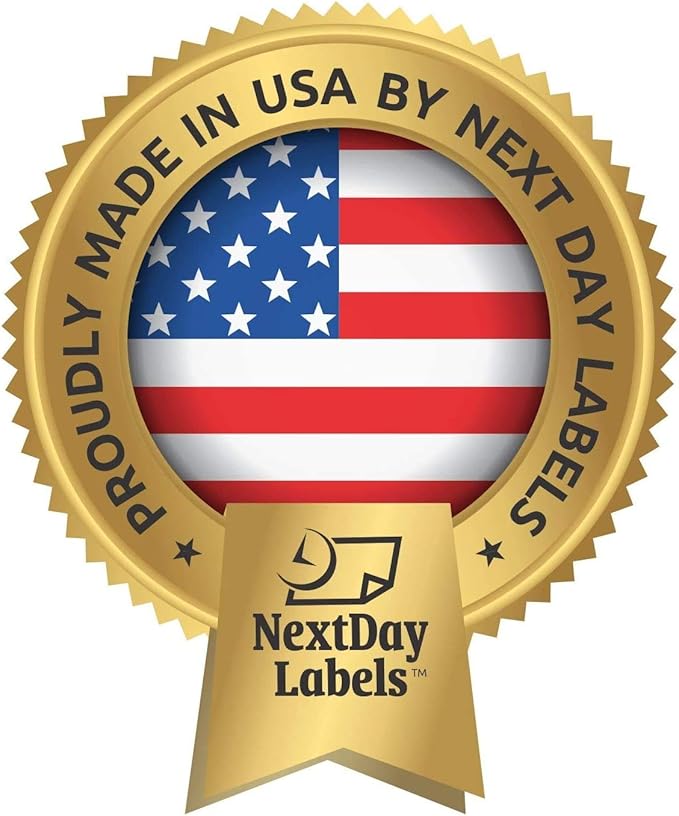 NextDayLabels - Blank Perforated Printable Cardstock, 8 Cards per Sheet, 125# tag - for laser and inkjet printer, 4-1/4" x 2-3/4" Each Card - 800 Cards - made in the USA