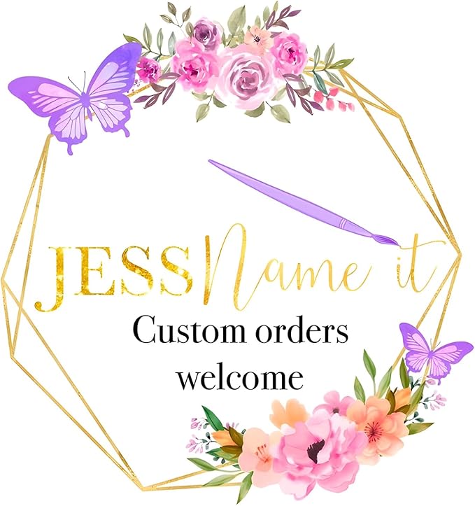 Custom Stickers for Weddings, Birthdays & Businesses - Personalized Labels with Your Logo - Waterproof, Fade and Heat Resistant - Pack of 100-1000 (Wreath W, 2.5 Inch)