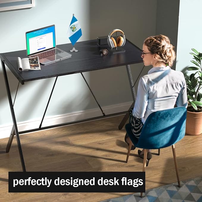Guatemala Flag Guatemalan Flags, Small Mini Guatemalan Desk Flag, Used for Table Office Classroom Home Patriotic Events Decorations