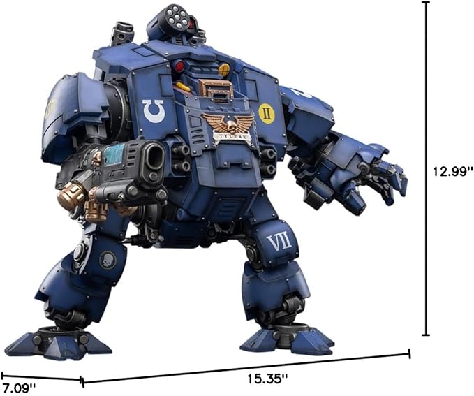 JOYTOY 1/18 Warhammer 40,000 Action Figure UItramarines Redemptor Dreadnought Brother Dreadnought Tyleas Collection Model