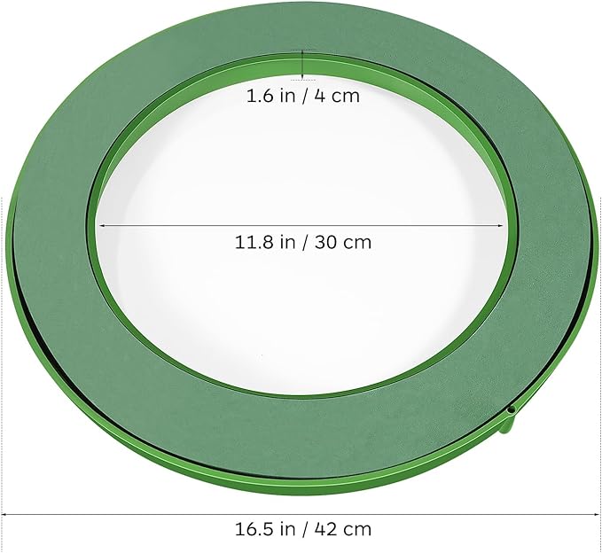 DOITOOL Flower Foam Ring with Suction Cup Car Flower Mud Green Wet Foam Blocks Round Floral Foam Blocks Artificial Floral Arrangements Mud for Florist Wedding Car Holiday Decoration 250g
