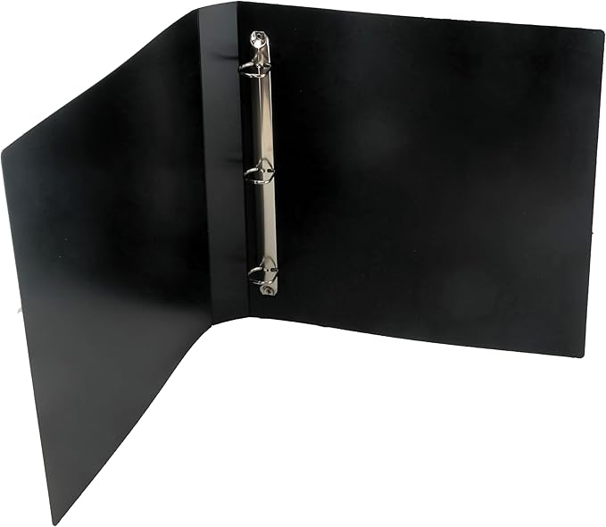 Ursae Minoris Economy 3 D-Ring Large Format Binder for Up to 600 Sports/Trading Cards - Black