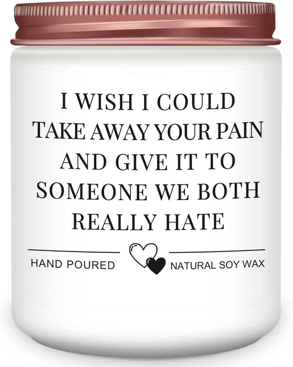 Homsolver Get Well Soon Gifts for Women, After Surgery Gifts, Feel Better, Cheer Up,Cancer,Get Well, Grieving Gift for Women, Friend, Family, Coworker, Wish Scented Candle