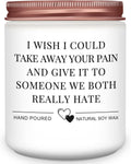 Homsolver Get Well Soon Gifts for Women, After Surgery Gifts, Feel Better, Cheer Up,Cancer,Get Well, Grieving Gift for Women, Friend, Family, Coworker, Wish Scented Candle