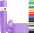 Vanhench 17.5"×963" (80 1/4FT) Wrapping Paper Purple, Solid Color Art Kraft Craft Paper for Gift Wrapping, Valentines/Wedding/Birthday/Mother's Day Gifts, Bouquet Flower Wrapping
