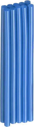 HARFINGTON 10pcs Hot Glue Sticks 0.28" Dia x 5.91" Long EVA Mini Hot Melt Adhesive Glue Stick for Hot Melt Gun Wood Plastic Glass Flowers Fabrics Foam, Blue