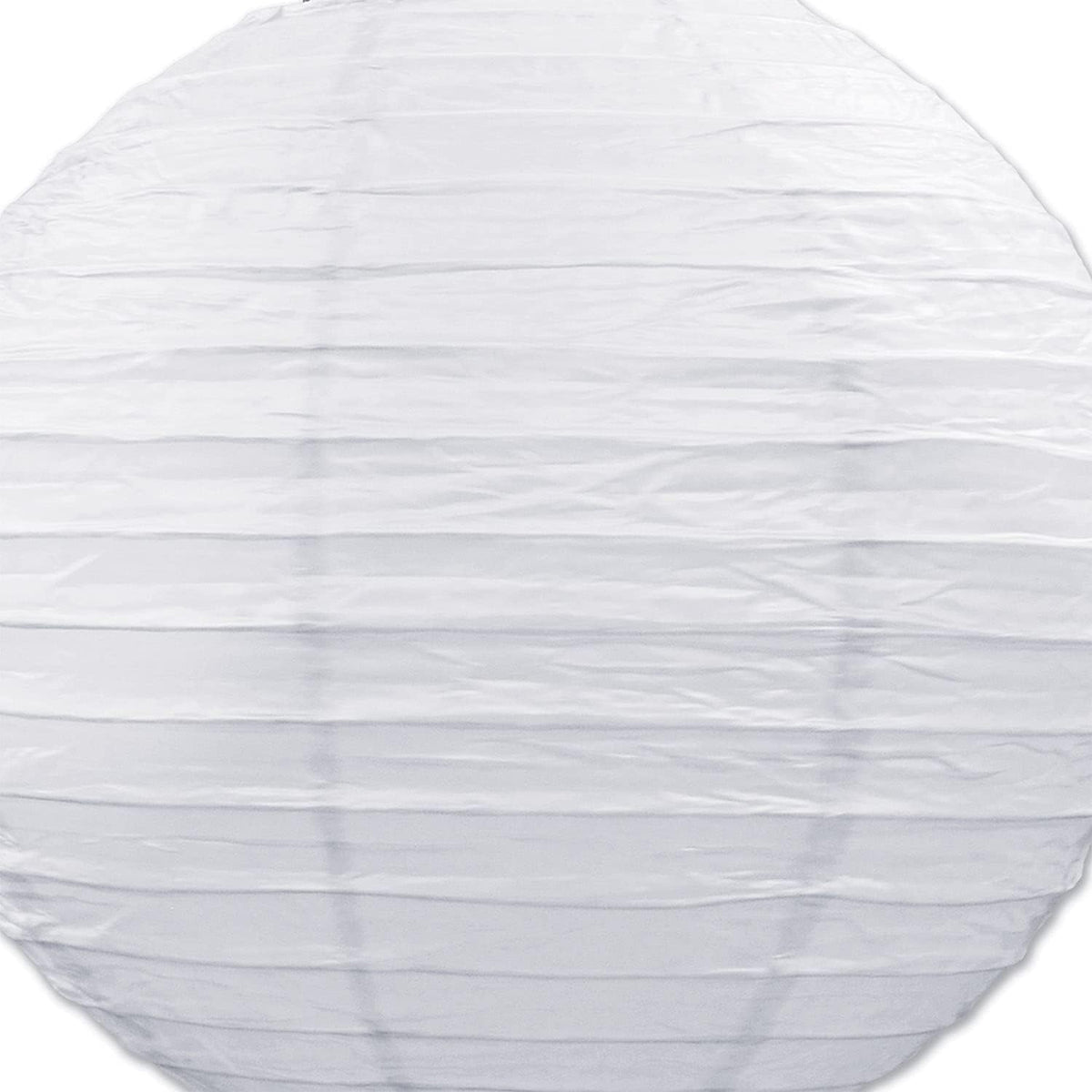 Beistle White Jumbo Paper Lantern Hanging Decoration for Weddings, Bridal Sho...