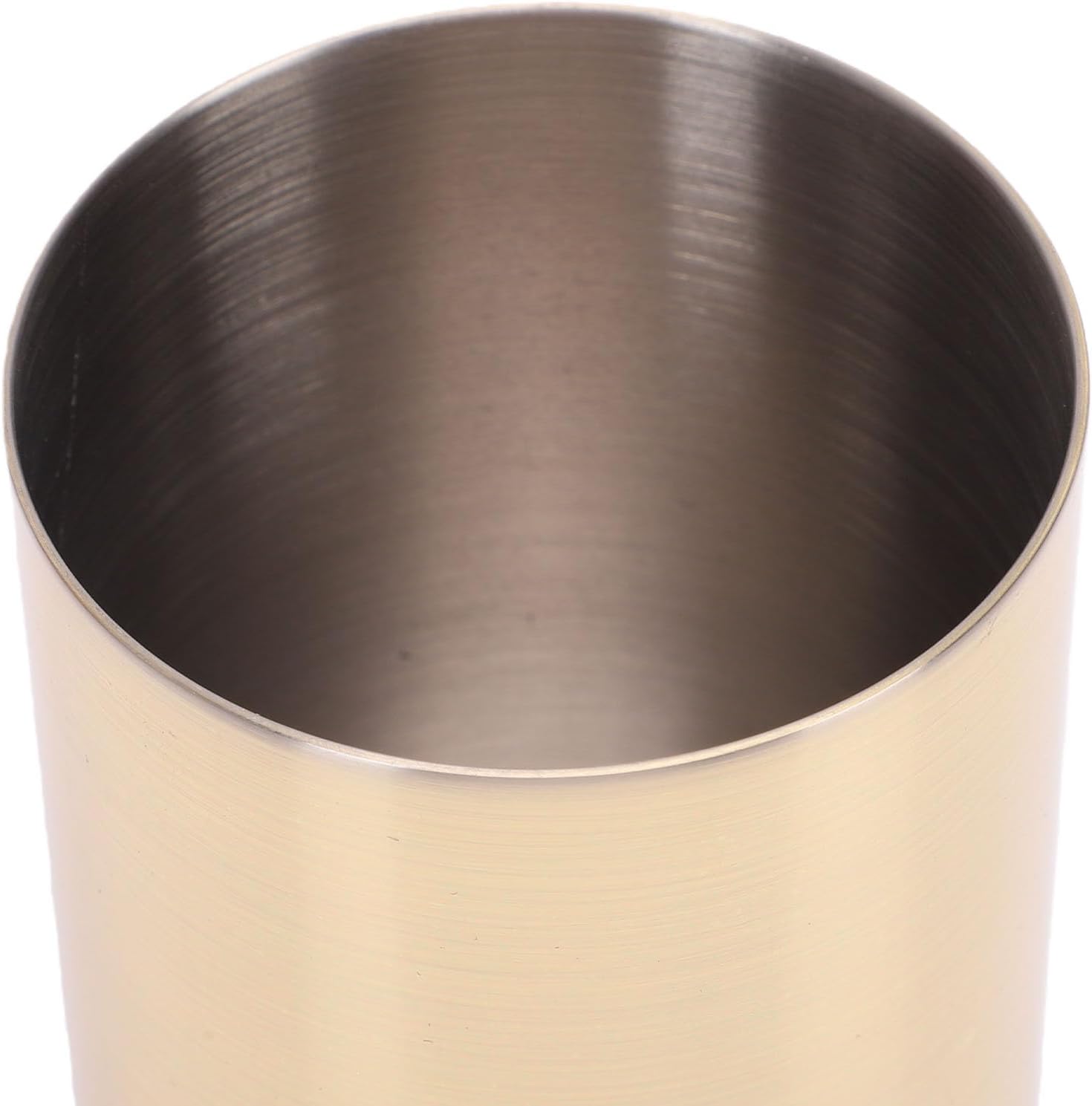 Duokon 304 Stainless Steel Candle Cup 300ml Multipurpose Container with Rust Proof Design for Candle Making and Home Decor (Gold)