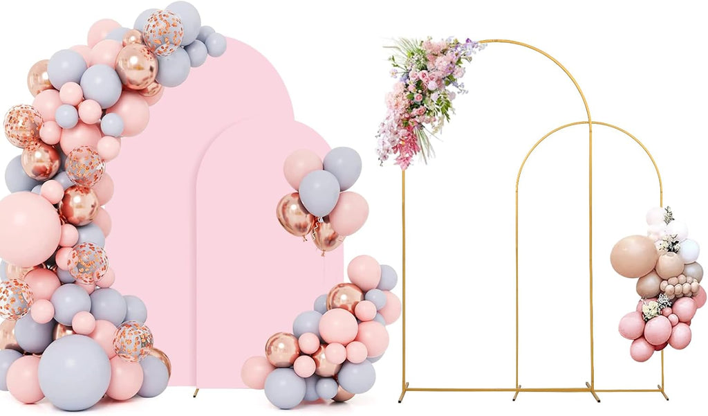 suuwoee wedding arch backdrop stand set of 2, main product view