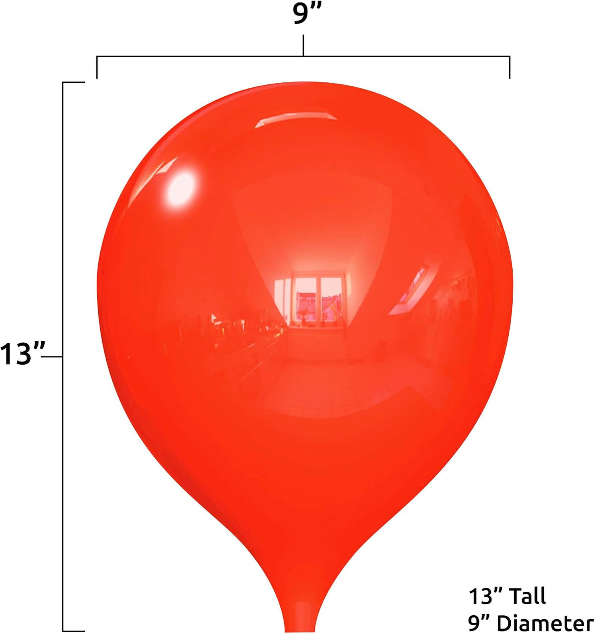 PermaShine - Reusable and Helium Free Triple Balloon Bouquet - Permanent Plas...
