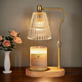 Engpure Candle Warmer Lamp - Candle Warmer Lamp with Timer and Dimmer Adjustable Height,Electric Wax Melt Warmer with 2 Bulbs for Scented Jar Candles Home Decor Mother's Day Gifts, Amber