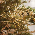 raz 23" champagne led lighted starburst with remote, main product view