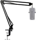 Wave 1 Microphone Stand, Professional Mic Boom Arm Stand Compatible with Elgato Wave 1 USB Condenser Microphone by SUNMON