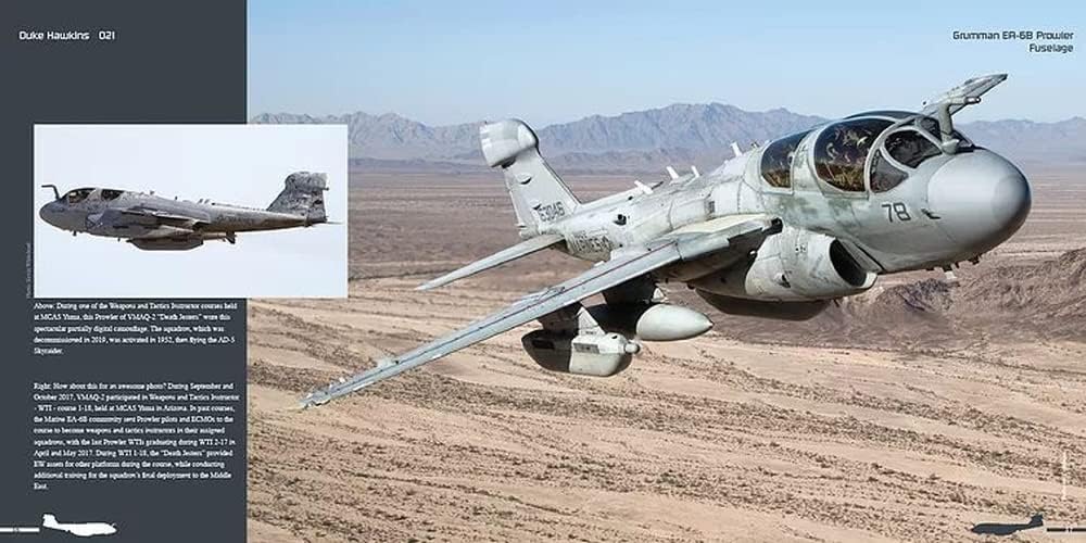 grumman ea-6b prowler: aircraft in detail (duke hawkins), close-up detail