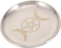 COHEALI Altar Plate Candle Holder Ritual Burning Incense Burner Offering Bowl Decorative Tealight Tray Witchcraft Wiccan Tarot Supplies