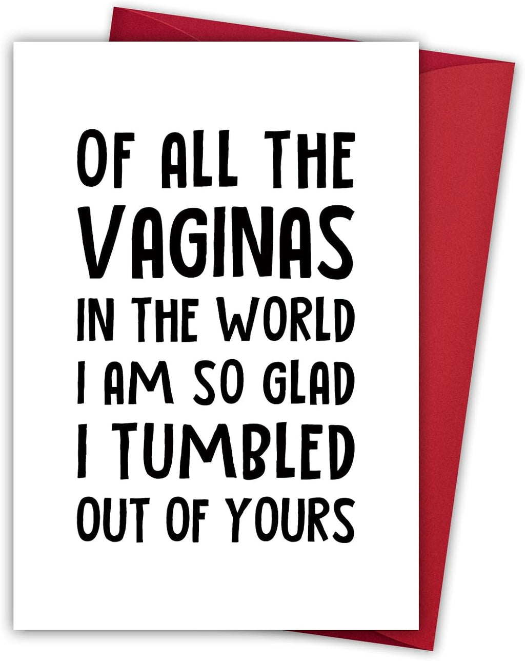 Funny Birthday Card, the Best Mom Gifts from Daughter Son Kids, Unique Gag Gifts for Mom Who Has Everything, Mother Daughter Gift, Moms Birthday Gift Ideas, Thank You for Giving Birth Humor Card