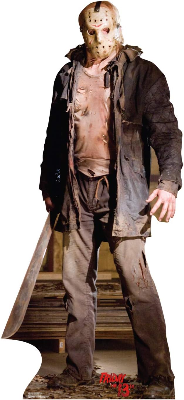 Cardboard People Jason Voorhees Knife Cardboard Cutout - Friday The 13th