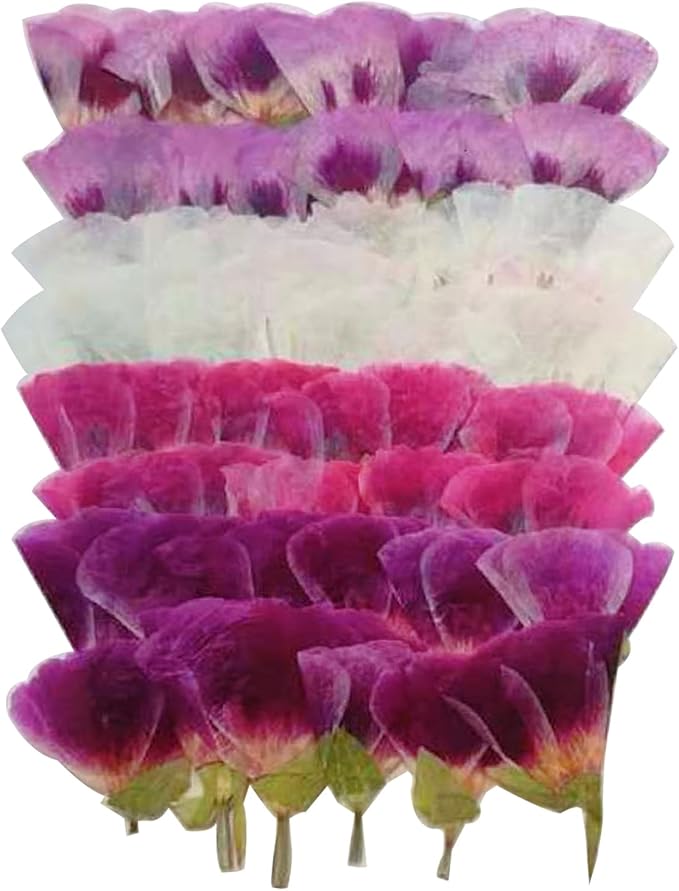 48 Pcs Dried Pressed Flowers for Crafts Art Resin DIY Natural Dry Floral Epoxy Jewelry Real Flower with Leaves Plants Decor Cakes Phone Cases Bookmarks Candles Handmade Soap Farewell
