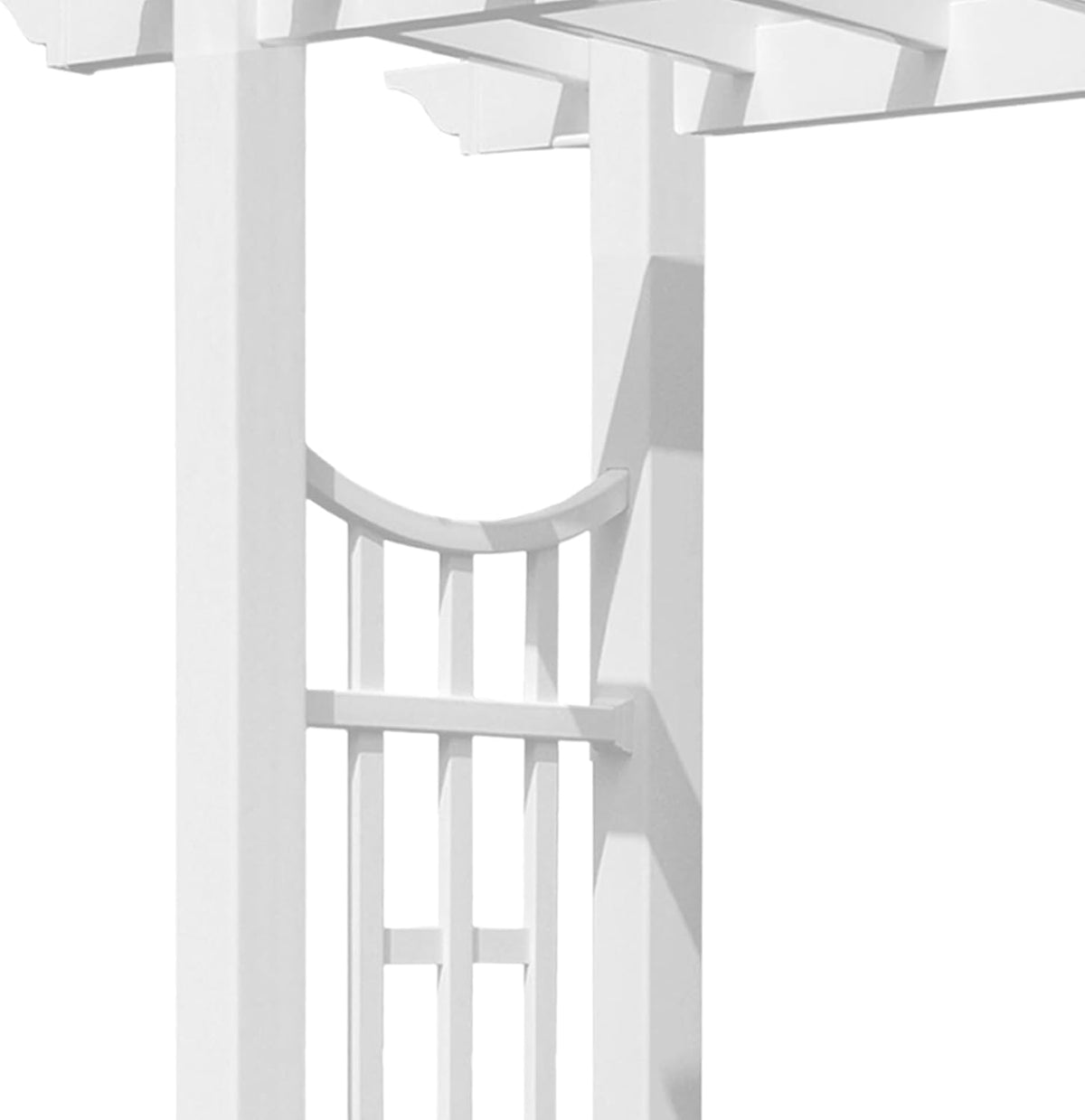 Vita Fairfield Deluxe 58 inchW x 92 inchH Vinyl Arbor