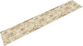 Lovely Rose Table Runner, Red and White Vintage Rose Delicate Floral Natural Pattern Long Table Restaurant Kitchen Holiday Party Decoration,13in（33cm） W * 72in（184cm） L