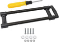 R003 DIY Plastic 20 inch Traveling Luggage Telescopic Handle Replacement Repair Parts Suitcase Aluminium Alloy Pull Out Rod Heavy Loads 19.29x6.1inches