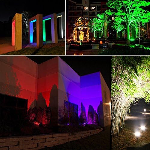 Led Flood Light Outdoor 30W, 300W Equivalent, Color Changing RGB Lights