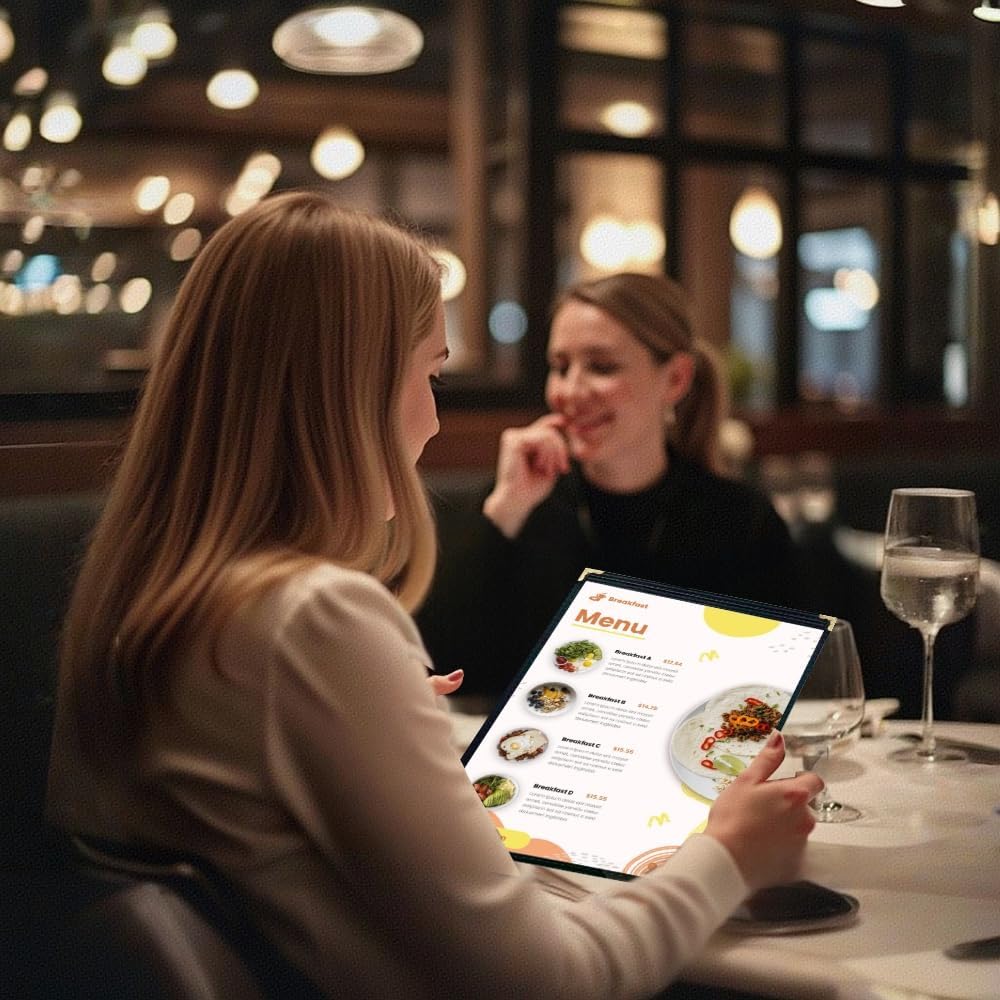 goodsmart pajco style restaurant menu covers – pack, package contents