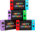 Party Decorations 16 Pack - Video Game Party Favor Boxes for Kids Boys 8-12 - Happy Birthday Game Paper Party Boxes - Goodie Treat Candy Gift Bags