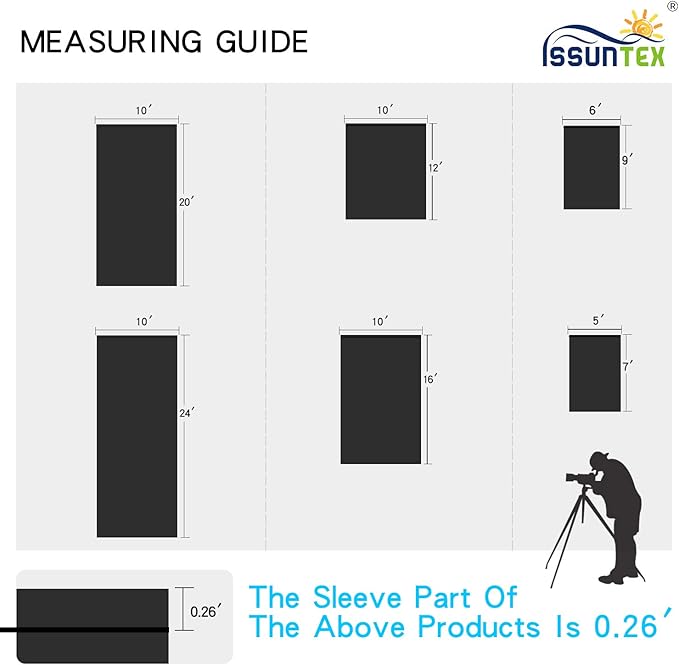 ISSUNTEX 5X7 ft Background Muslin Backdrop, Photo Studio, Collapsible High Density Screen for Video Photography and Television-Black