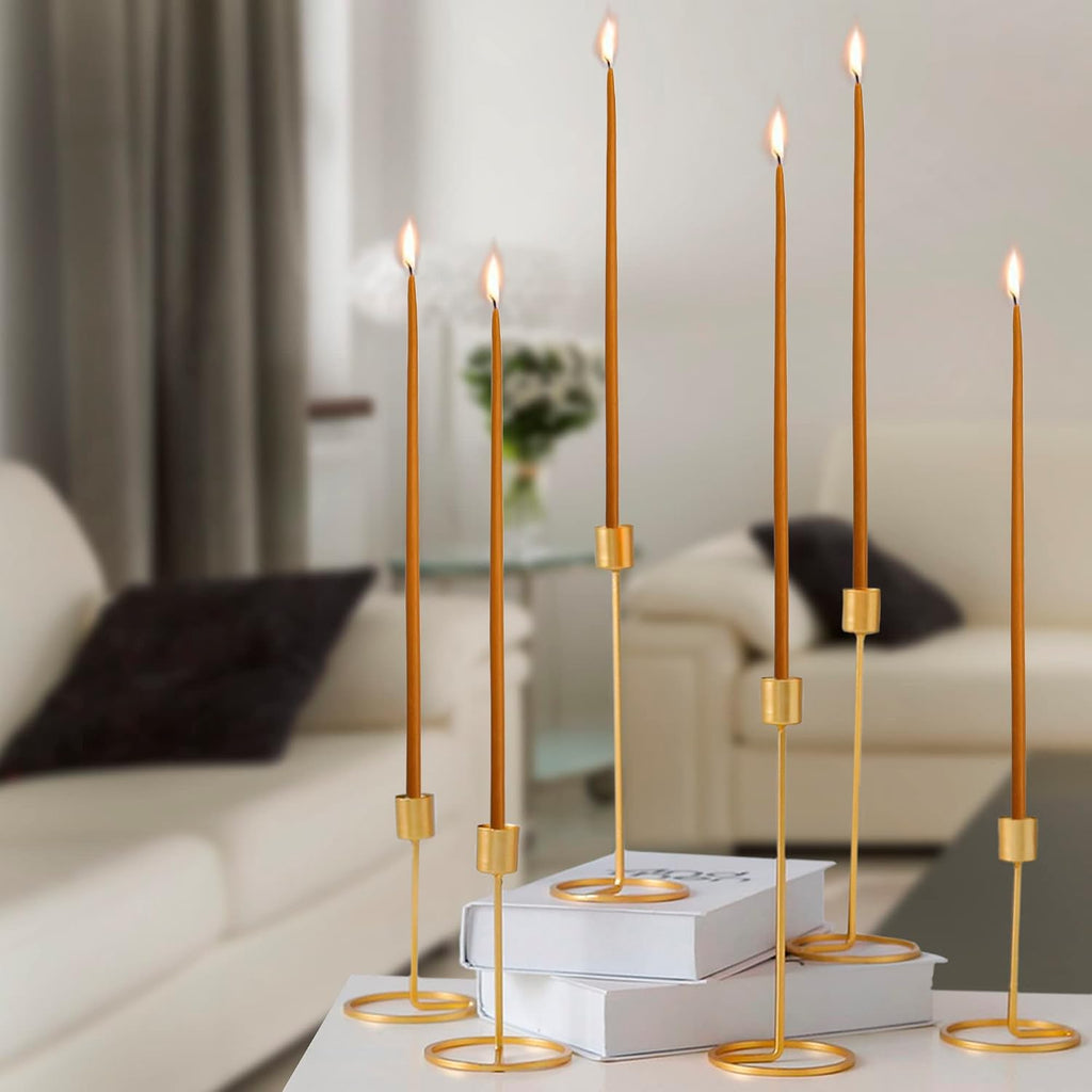TALISMAN4U 33 Beeswax Taper Candles Jerusalem Church Candles 11 inch | Blessed Holy Land Candles for Prayer, Cotton Wicks, Christian Worship, 75 Min Burn, Handmade Religious Gift