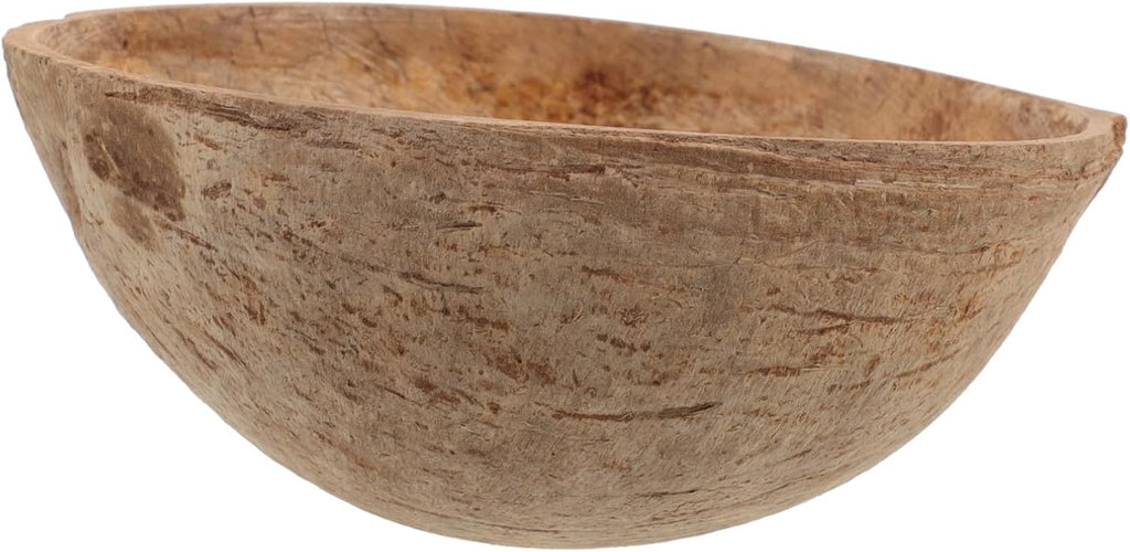NUOBESTY Coconut Shell Aromatherapy Candle Cup Large Wax Bowl Candle Holders for Cozy Decor