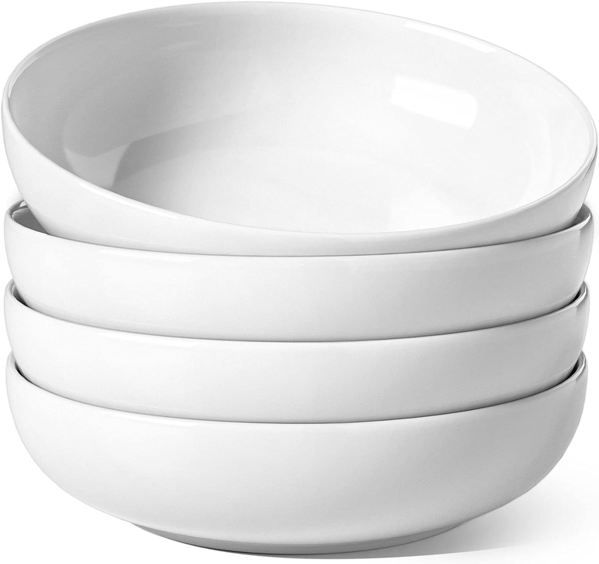 LE TAUCI Pasta Bowls 45 oz, Salad Bowls Set for Serving Soup, Pasta, Noodle, ...