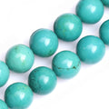 gem-inside 18mm natural old turquoise dyed gemstone loose, main product view