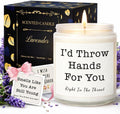 Gifts for Women, Birthday Gifts for Women, Unique Friendship Gift for Womens, Best Friend, Her, Sister, Bestie, Girlfriend, Mom, Funny Scented Candle with Replaceable Stickers