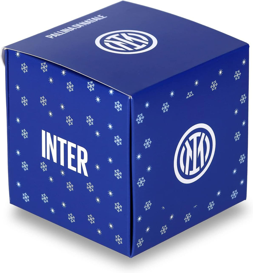 Inter - Premium Christmas Bauble - Ideal Christmas Decoration - Ideal Gift for All Fans Inter