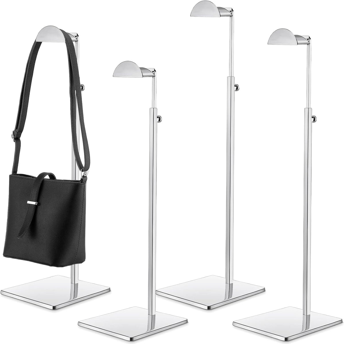 maitys 4 pack purse display stands stainless steel, main product view
