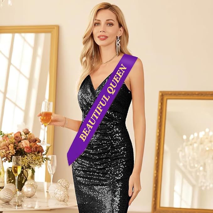 Blank Sash 16 PCS Sashes DIY Satin Sash Chair Sashes Scout Sash President Sash Senior Sash Scout Sash Wedding Party Sash
