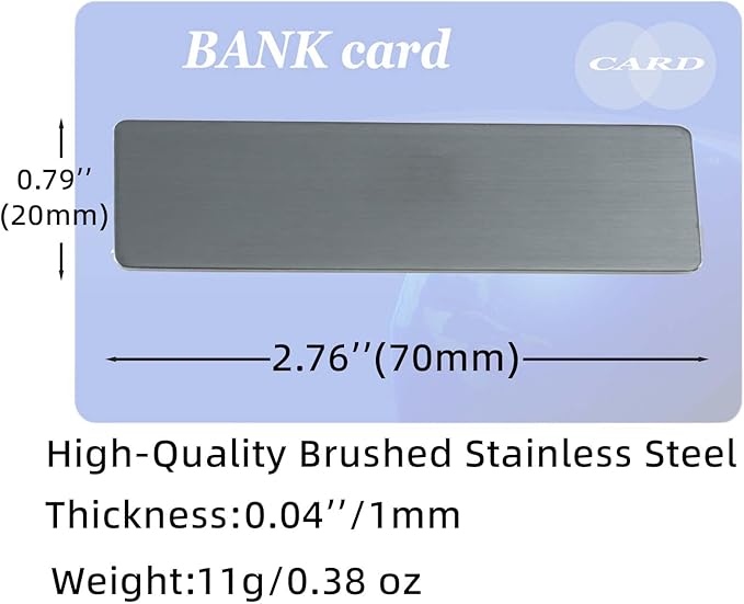 Stainless Steel Durability Black Custom Name Tag with Pin or Magnet or Adhesive Tape,Metal Easy to Read Name Badge,Engraved Nametag,Metal Name Tag for Cops, Nurses,Employee,Workers(Black)