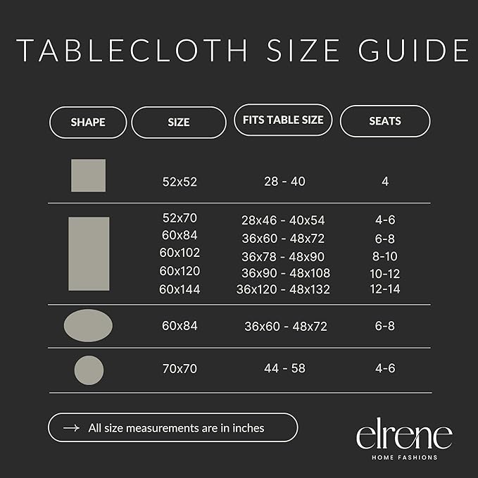 Elrene Home Fashions Autumn Pumpkin Grove Wrinkle Resistant Tablecloth, 60"x144" Rectangle, Multi Color