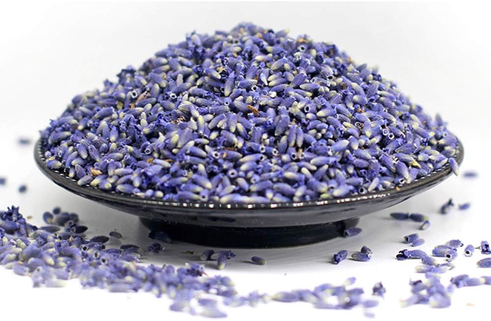 TooGet Culinary Dried Lavender Buds, 100% Raw Highland Grow Lavender Flowers, Ultra Blue Premium Grade Dried Flowers with Food Grade PET Plastic Bottle (4 OZ)