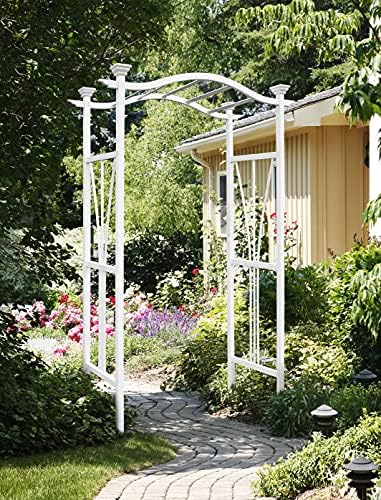 London 45"W x 86"H Vinyl Arbor