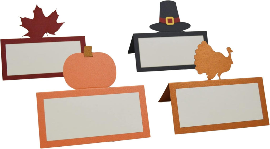Thanksgiving Place Cards - Set of 12