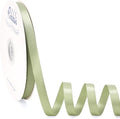 Ribbli Sage Green Satin Ribbon Double Faced Satin 1/2 Inch x Continuous 100 Yards-Spring Moss Ribbon for Gift Wrapping Crafts Wedding Decoration Bows Bouquet Floral Arrangement