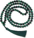 premium muslim prayer beads, 8mm green tiger eye, main product view