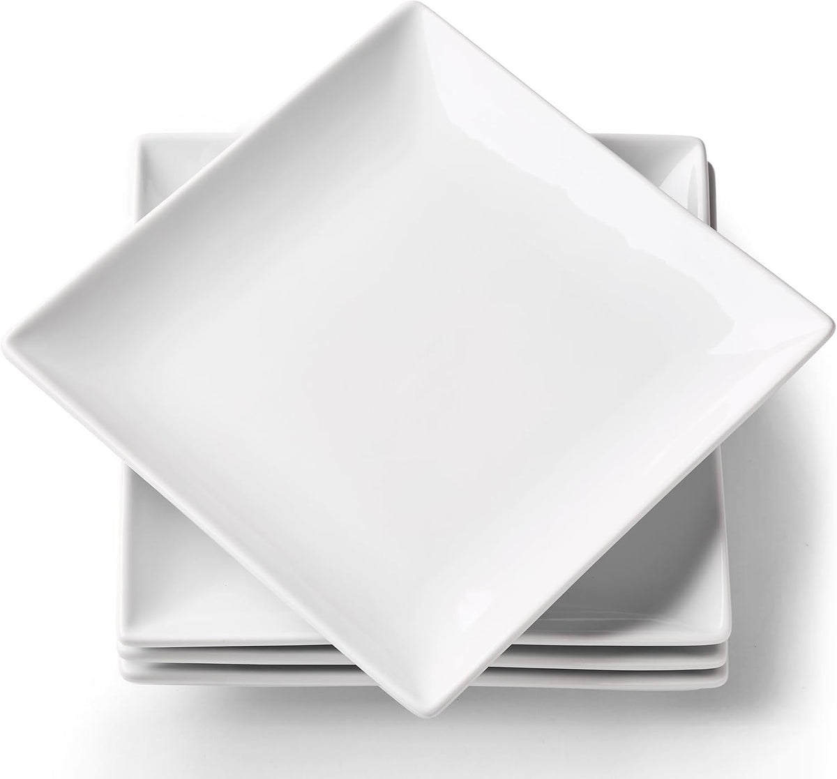 porcelain appetizer plates set of 4, 8 inch, main product view