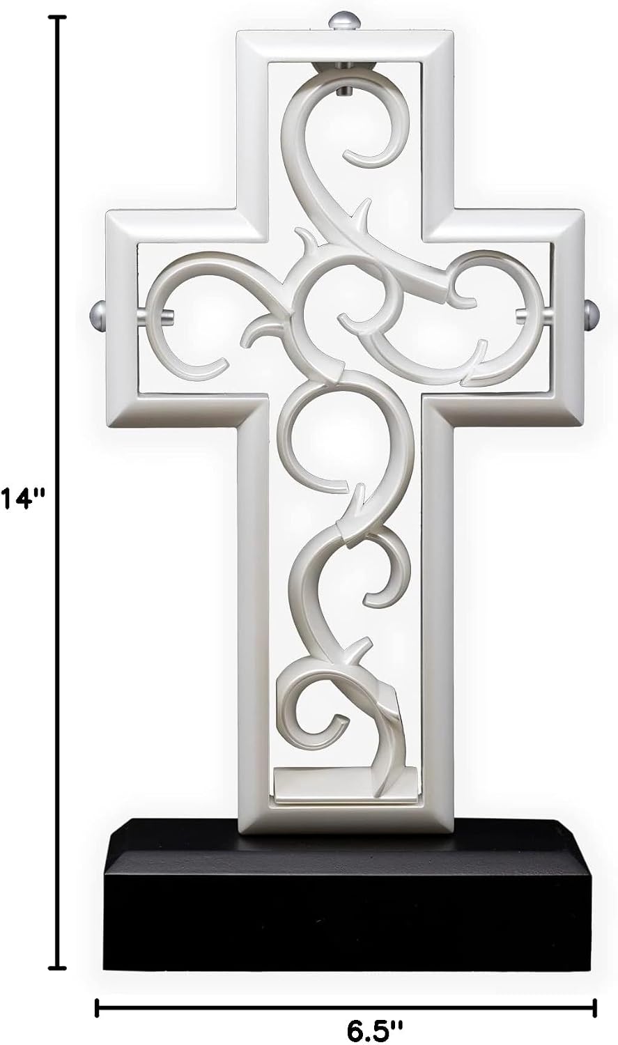Unity Cross® Pearlescent White; Unity Candle Unity Sand Elegant Alternative