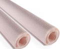 2PCS 90g Italian Crepe Paper roll 17inch Wide 59 inch Long (Soft Pink（354）)